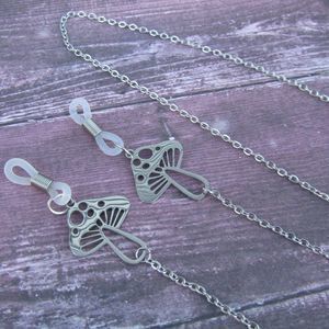 Elegant Minimalist Forest Fairy Glasses Chain Sunglasses Accessory